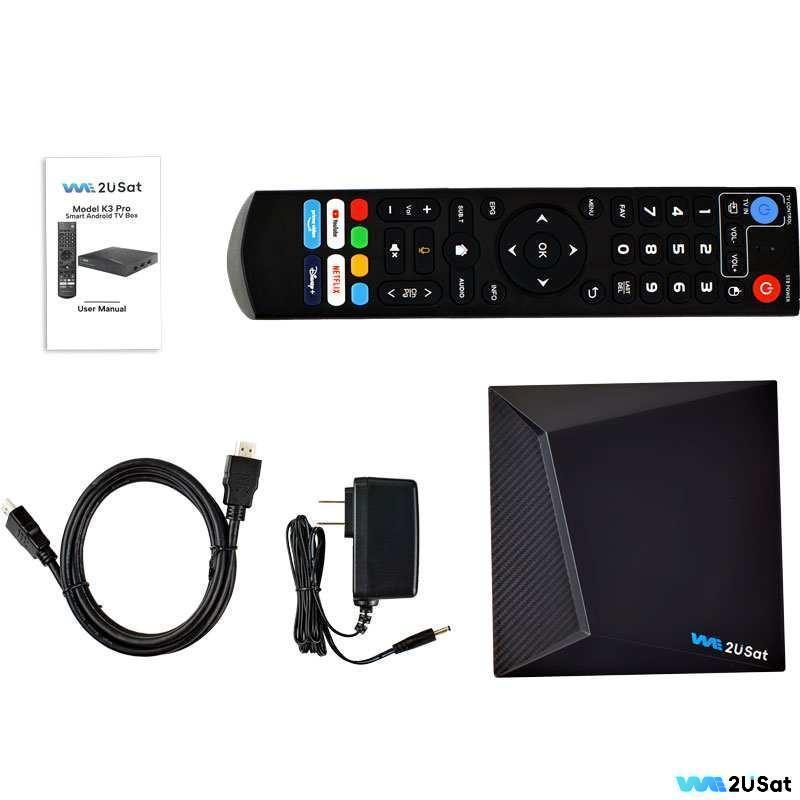 WE2USAT TV Box Unboxing Guide: Start Your Smart Living Room Journey