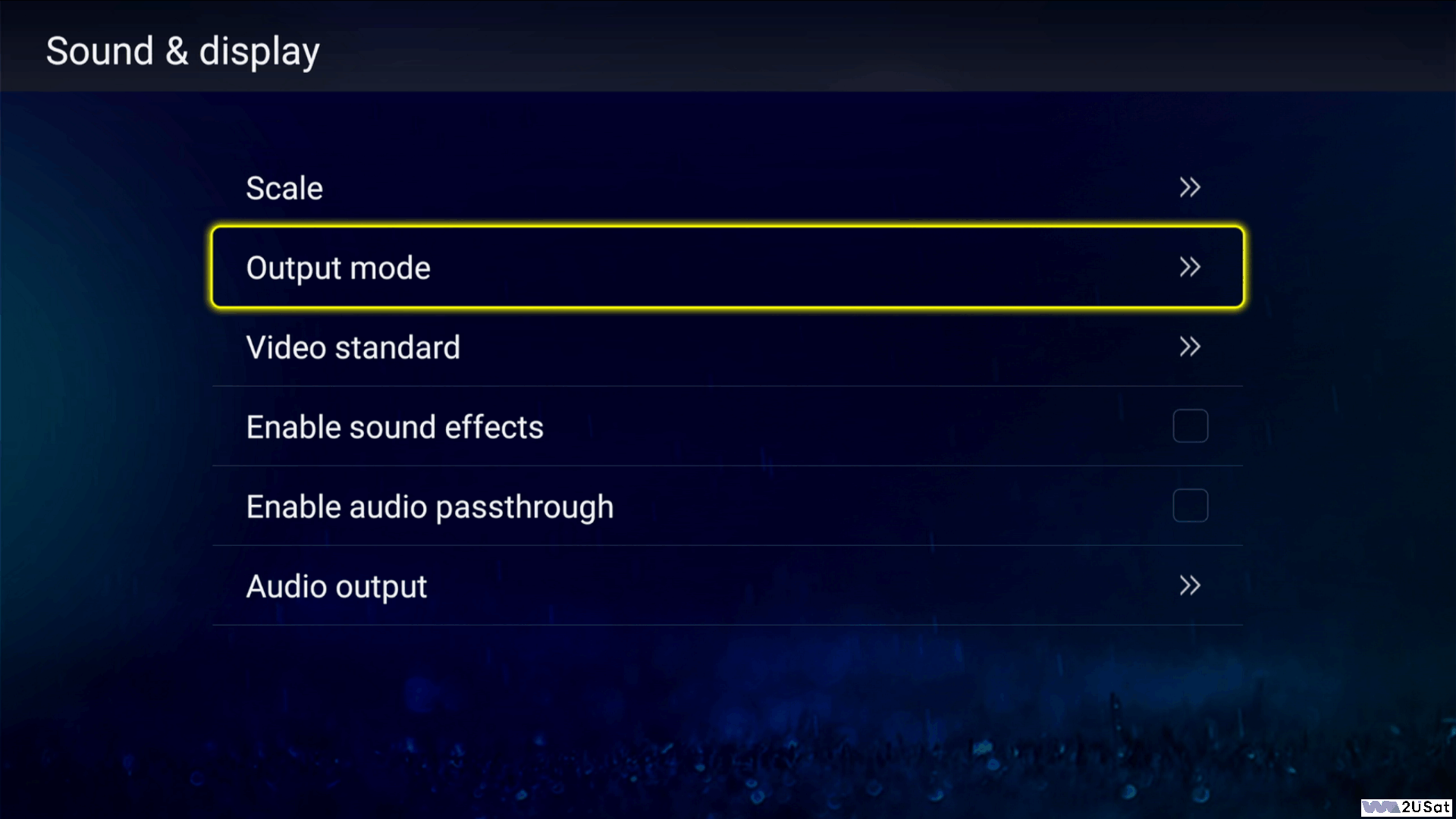 WE2USAT Adjust Screen Resolution