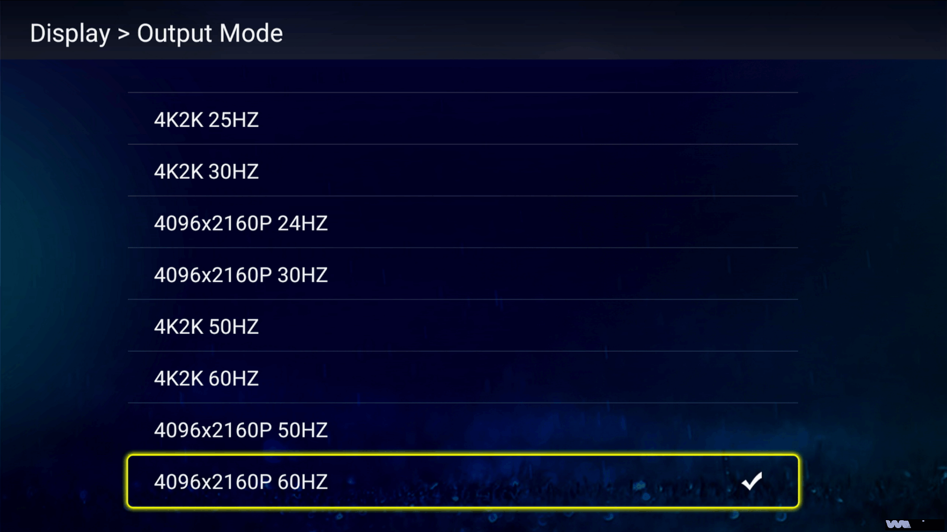 WE2USAT Adjust Screen Resolution