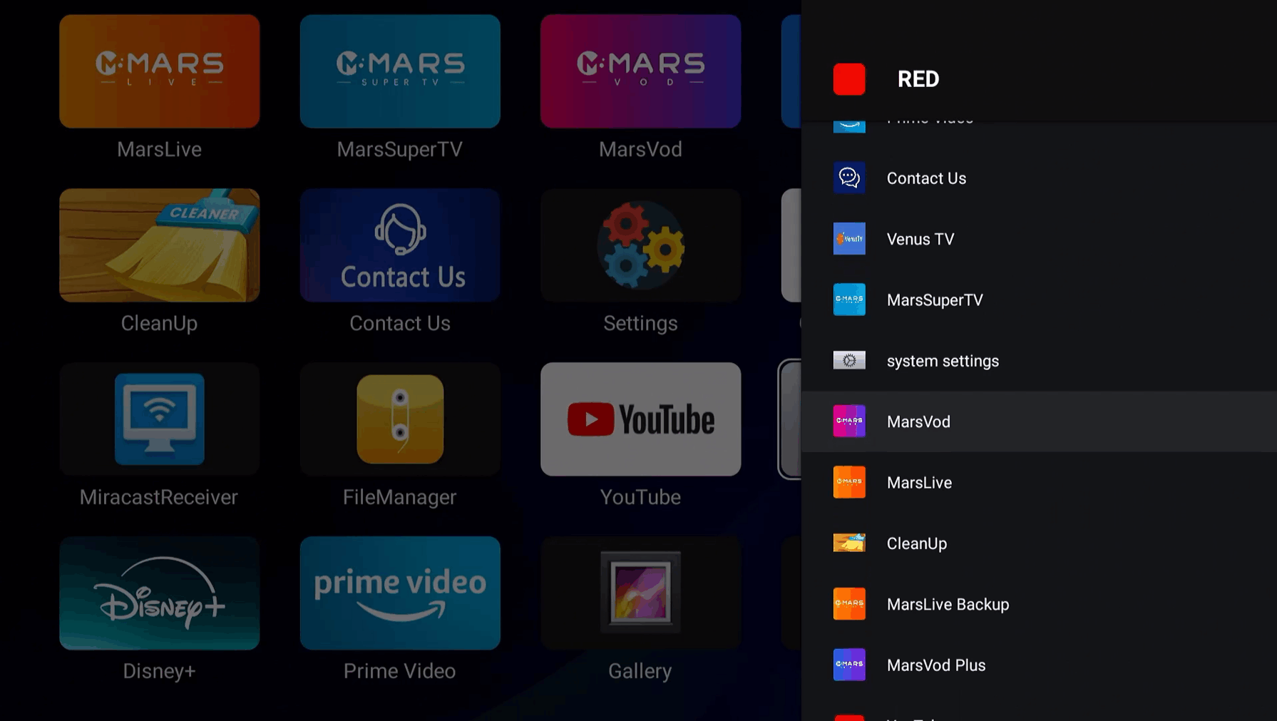 How to Set Red, Green, Yellow, and Blue Shortcut Keys