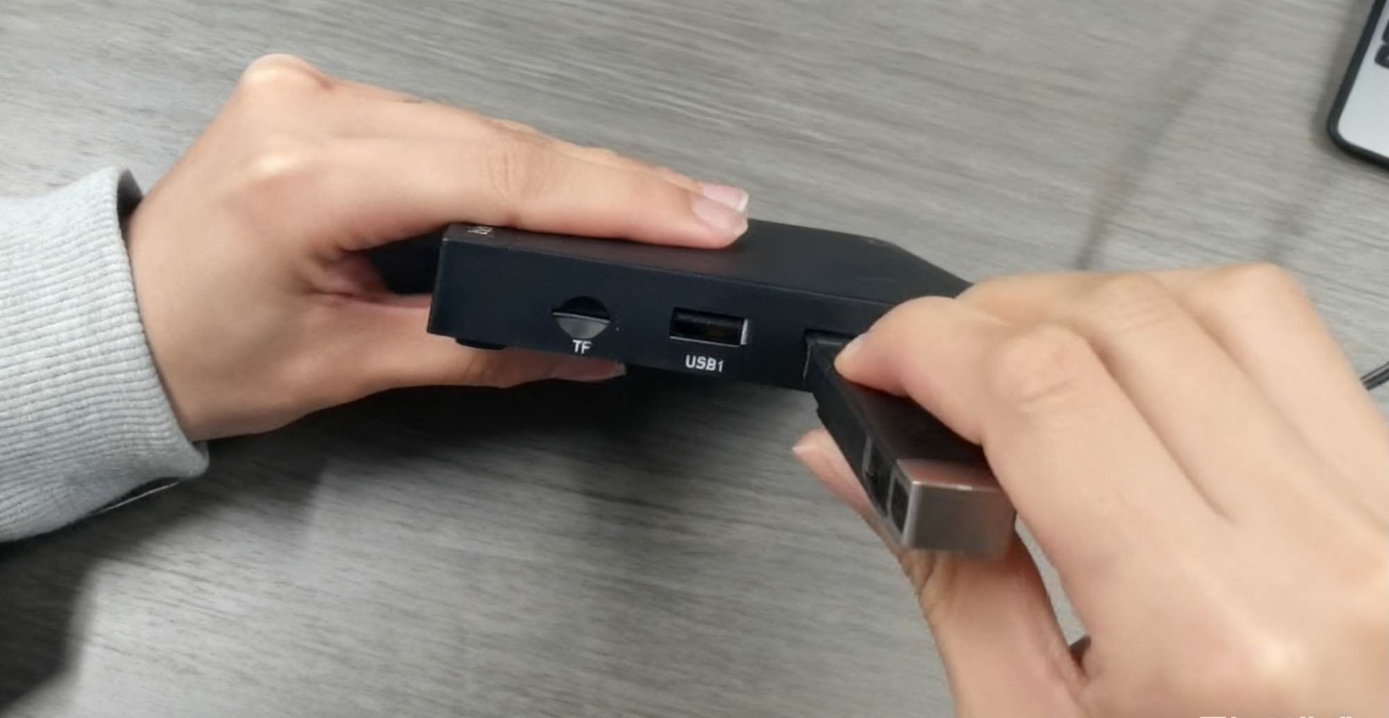 How to record with We2usat