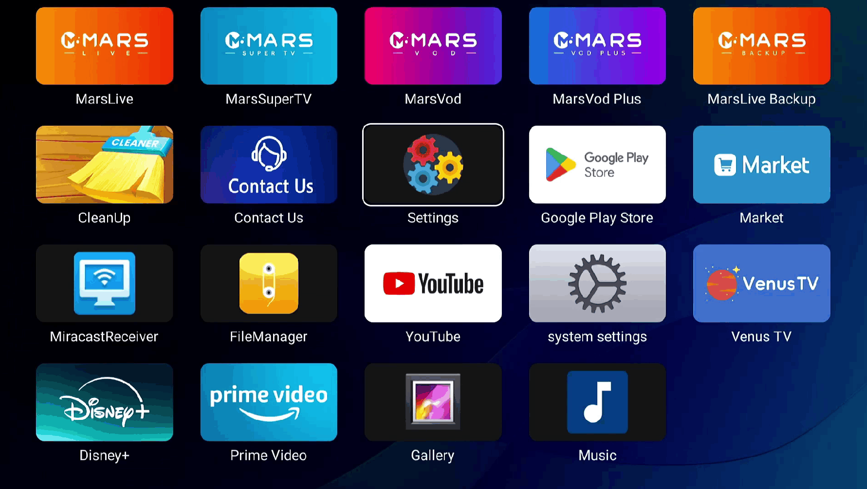 we2usat How to Restore Factory Settings