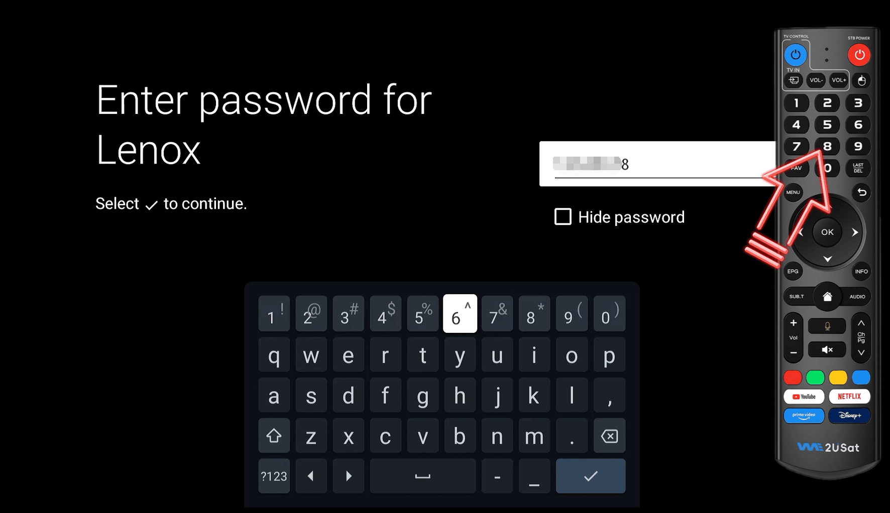 we2usat How to Connect WiFi