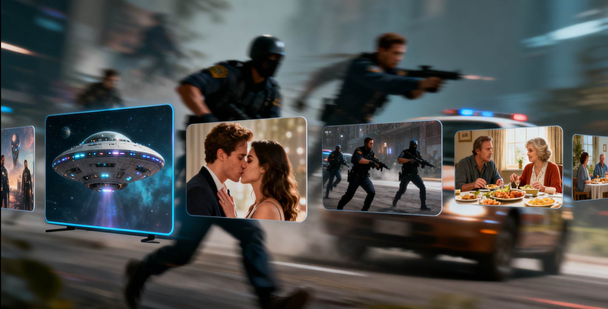 What can you watch with We2usat?